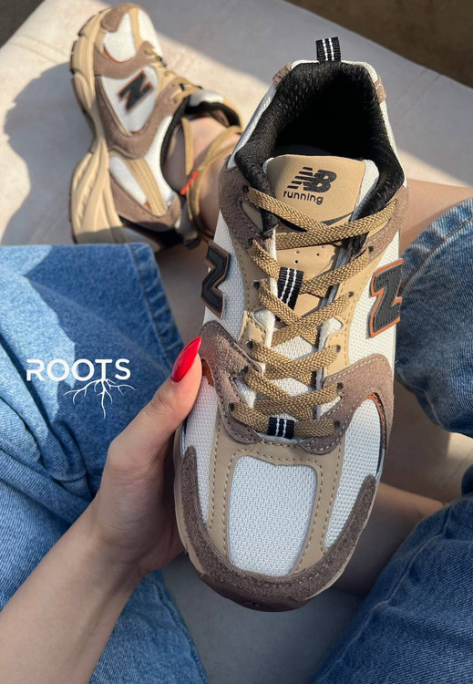 کتونی دخترانه نیوبالانس 530 قهوه ای