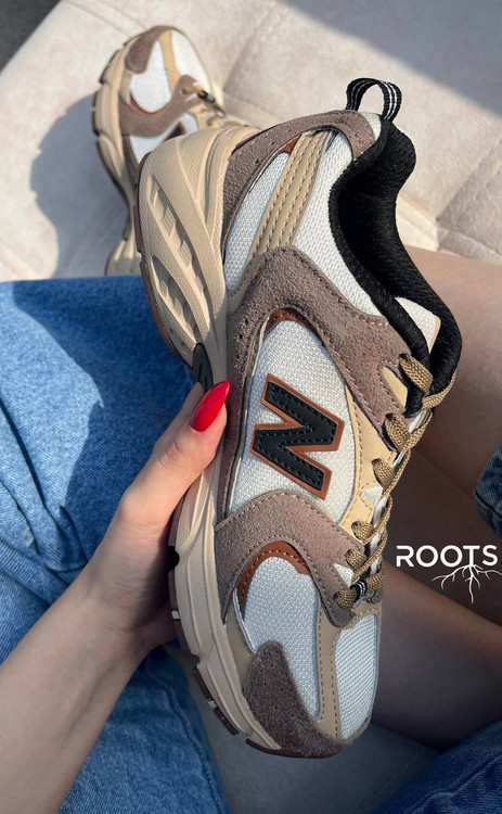 کتونی دخترانه نیوبالانس 530 قهوه ای