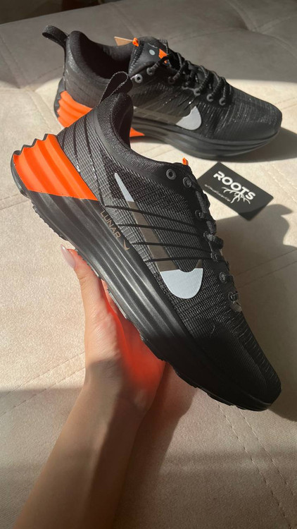 کتونی نایکی مشکی نارنجی