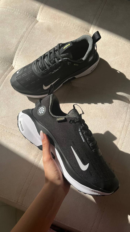 کتونی مردانه نایک مشکی رانینگ گورتکس