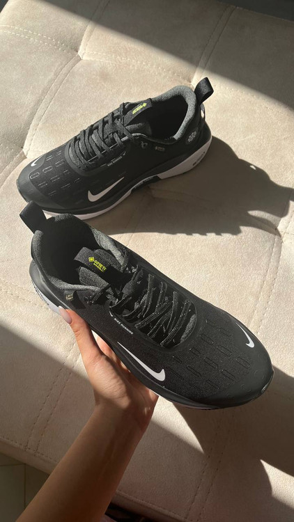 کتونی مردانه نایک مشکی رانینگ گورتکس