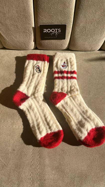 جوراب دخترانه پشمی خارجی فانتزی برند Youna
