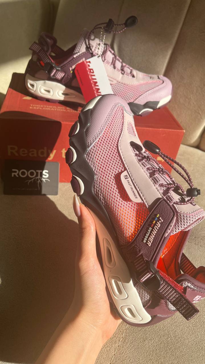 کتونی زنانه آب نوردی رنگ صورتی بنفش وارداتی