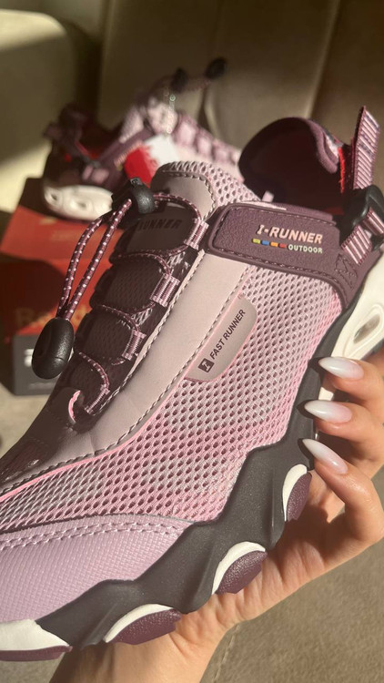 کتونی زنانه آب نوردی رنگ صورتی بنفش واردتی