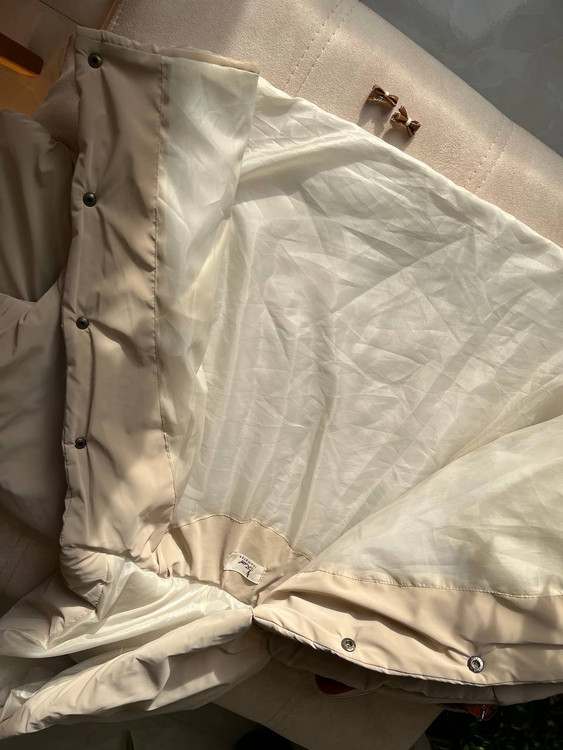 کاپشن زنانه گرم و نرم مینیمال آستین انگشتی دار