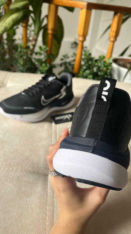 کتونی مردانه نایکی مشکی سفید