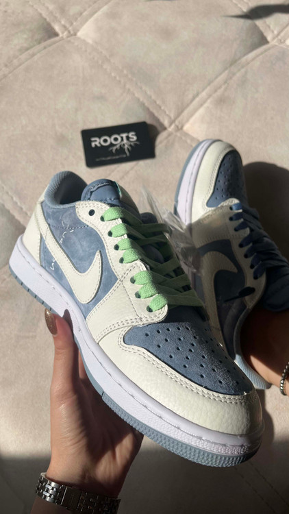 کتونی نایک جردن سفید ابی وارداتی