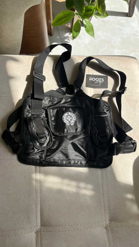 کیف چست بگ سینه ای تاکتیکال Trapstar مشکی اورجینال ارسال رایگان